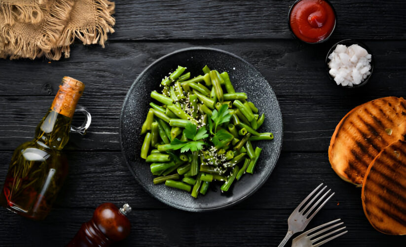 Green Bean Salad with Basil, Balsamic, and Parmesan